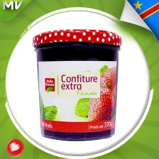 Confiture de fraises Belle France extra  370g