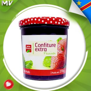 Confiture de fraises Belle France extra 370g