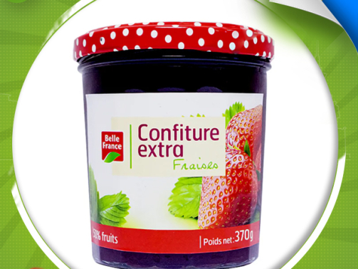 Belle-France-extra-strawberry-jam-370g