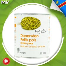 Petits pois Everyday very 400g